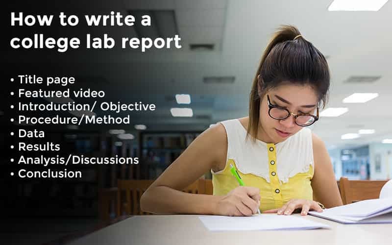 How to write a college lab report How to write a college lab report