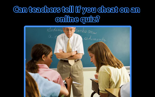 Can you cheat on an online quiz